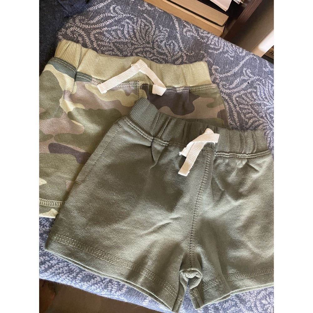 LSU/Louisiana Baby Boy Camouflage Bodysuit Creeper 3-6 Months & Shorts Bundle 4 - Picture 2 of 4